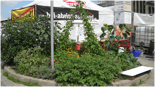 Widerstandgärtle am Hbf Nordausgang